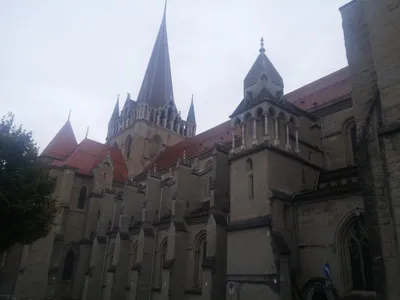 Visit to La Cathédrale de Lausanne and shore of Lake Geneva — photo 2