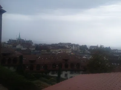 Visit to La Cathédrale de Lausanne and shore of Lake Geneva — photo 1